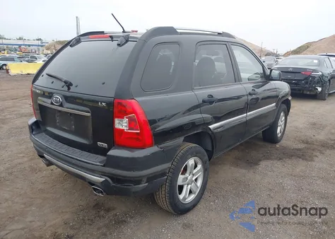 2009 Kia Sportage Lx V6 from USA, damaged, VIN KNDJF723X97636531